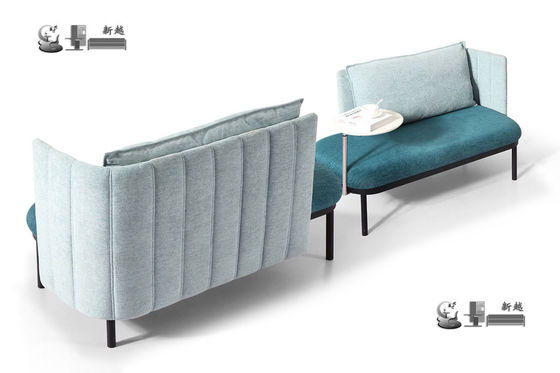 Ergonomic Iron Lobby Seating Furniture Design Sofa 0.25cbm