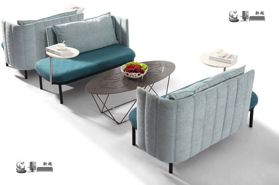 Ergonomic Iron Lobby Seating Furniture Design Sofa 0.25cbm