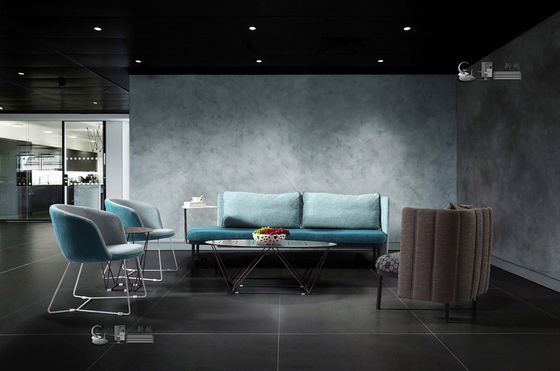 Ergonomic Iron Lobby Seating Furniture Design Sofa 0.25cbm
