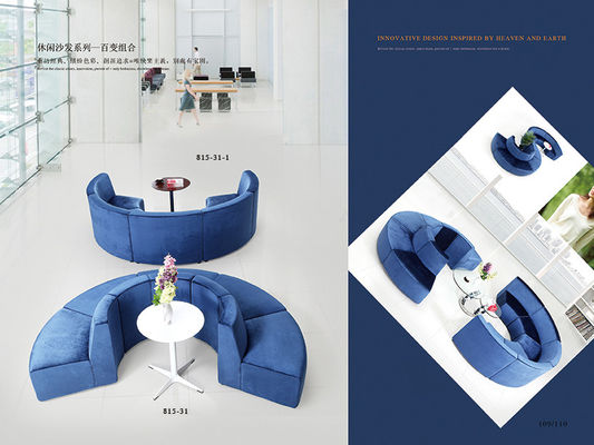 Collaborative Shared Workspace Furniture Pneumatic Height Adjustment 0.15CBM