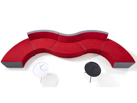 Ergonomic Aluminum Co Working Shared Workspace Furniture For Public Area