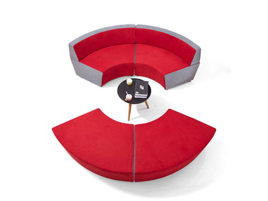 Ergonomic Aluminum Co Working Shared Workspace Furniture For Public Area