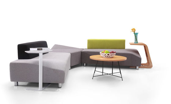Workplace Fabric Collaborative Sofa Furniture For Office Lobby